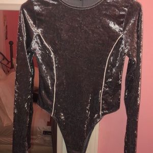 BRAND NEW* Velvet bodysuit